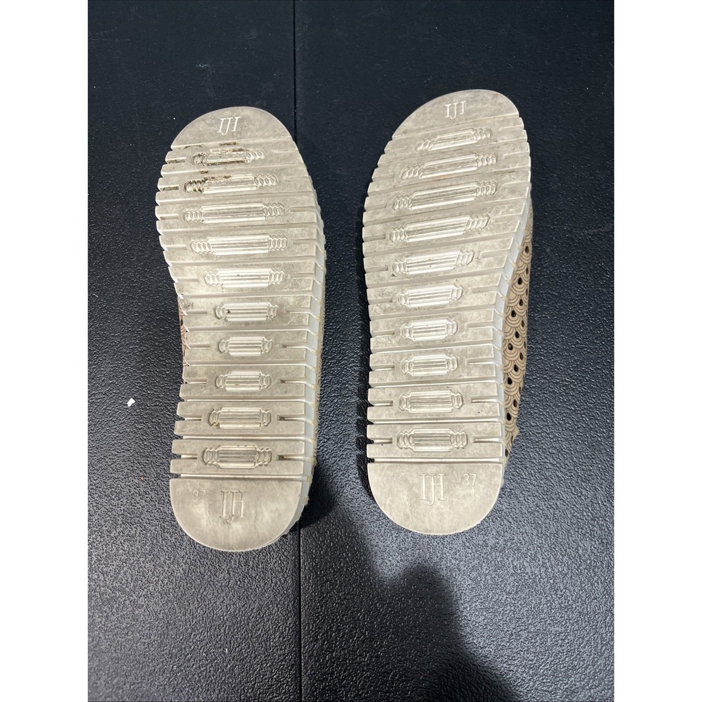 Ilse Jacobsen Shoes EU 37/US 6.5 Hornbaek Tulip 140 Womens Tan Slip-On Comfort - Picture 6 of 7